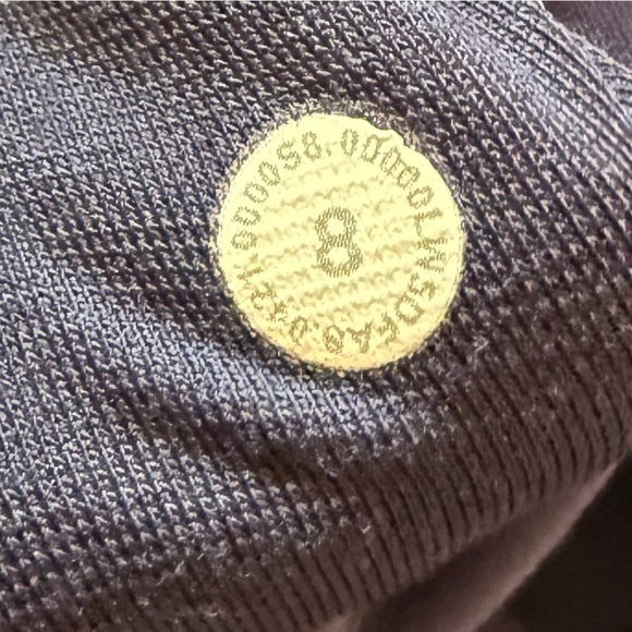 Lululemon Wunder Train High Waisted Leggings 8 Thread Dye Night Sea Black - Picture 5 of 6